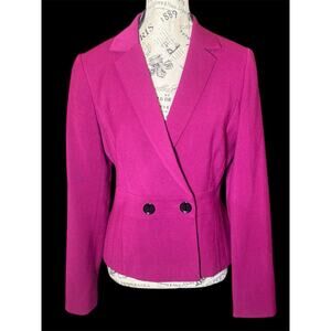 Women’s Calvin Klein Pink-Purple Blazer Size 4